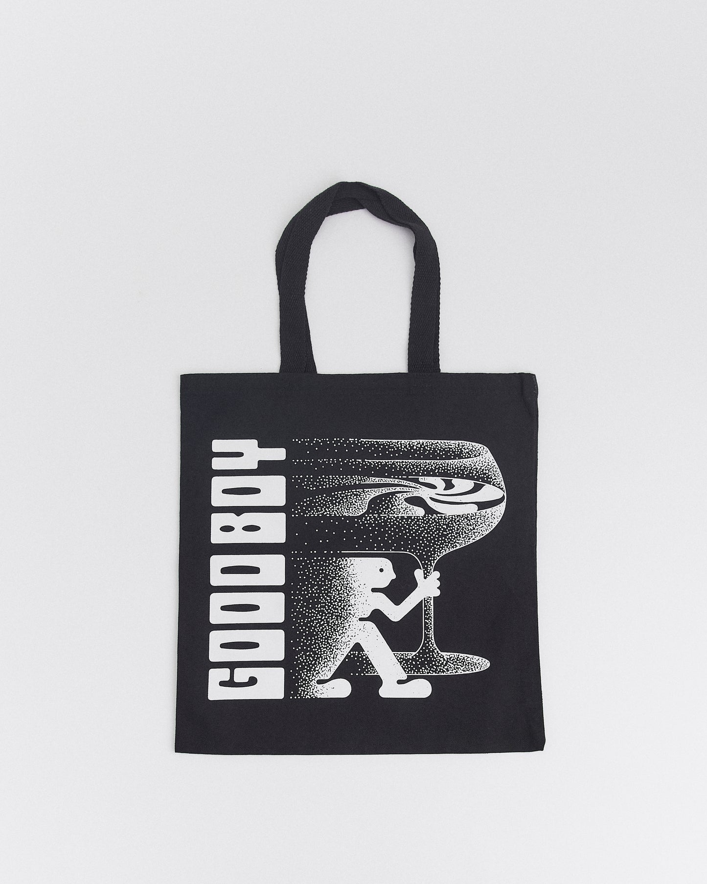 Good Boy Swirl Tote in Black