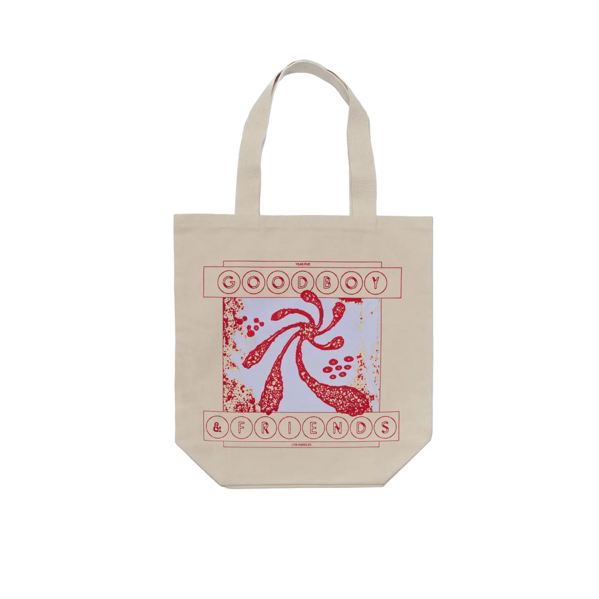 Good Boy New Tote - White front
