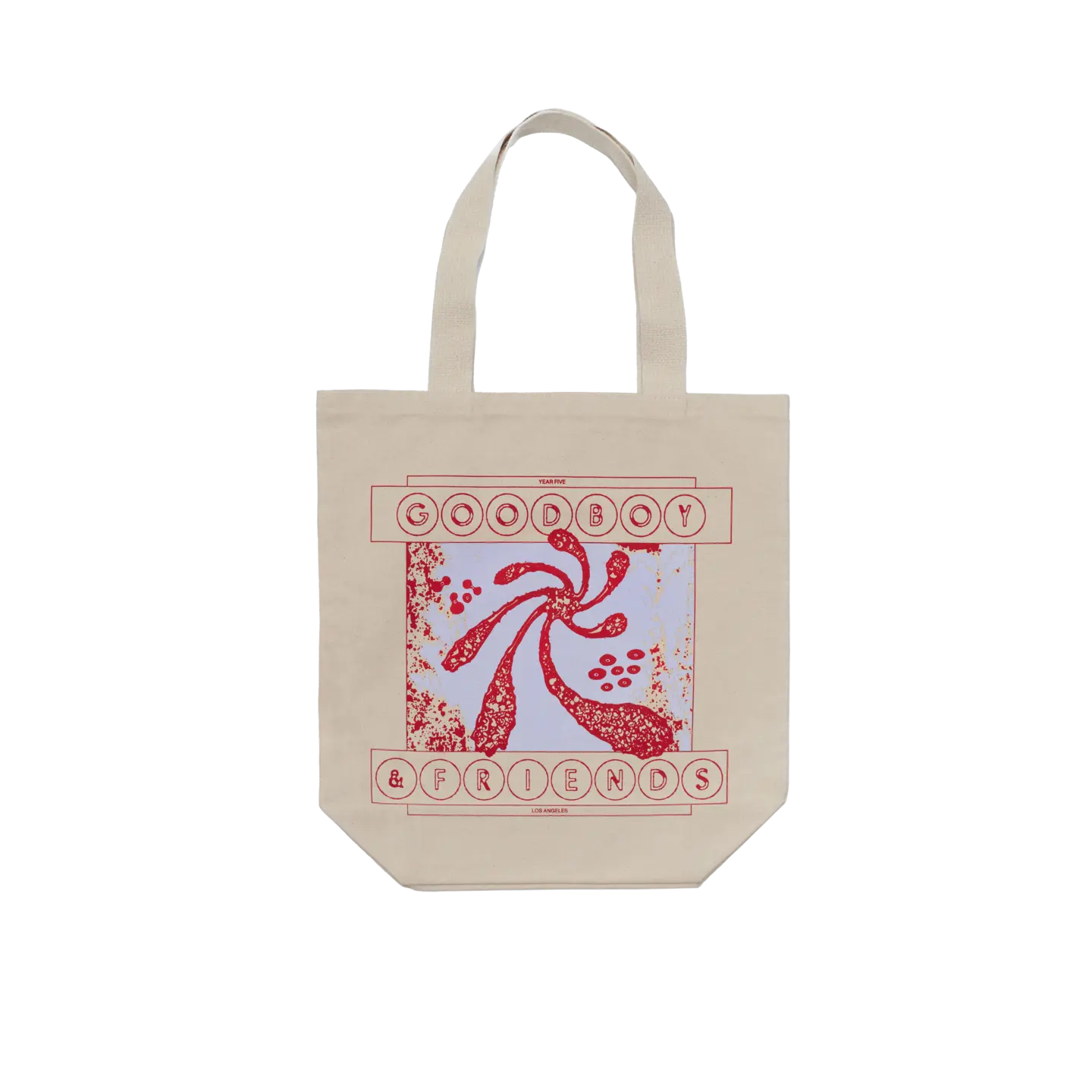 Good Boy New Tote - White front