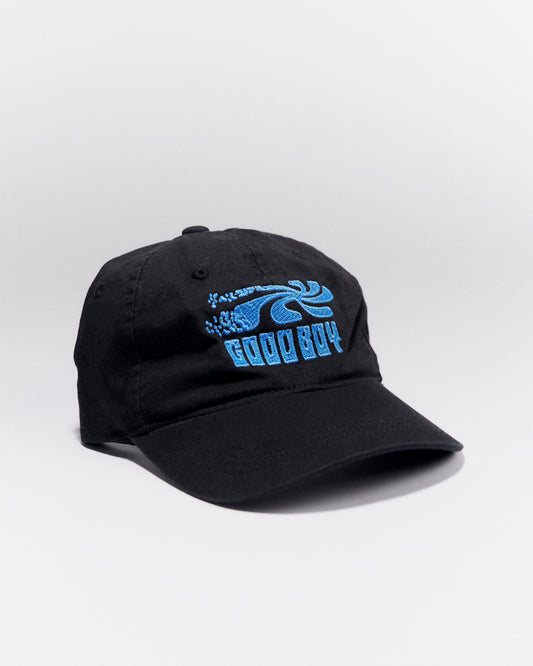 Good Boy Swirl Dad Hat in Black/Blue 🌀