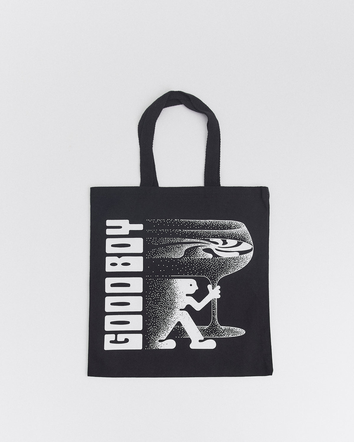 Good Boy Swirl Tote in Black